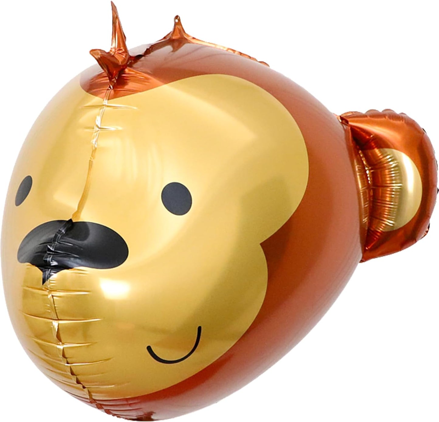 Ballons Lion de 70 cm - Décoration d'animal Ballon Lion – Inclus Ballon & Paille - Vole avec de l’hélium - Ballon Réutilisable de Qualité Supérieure