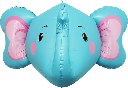 Ballons Lion de 70 cm - Décoration d'animal Ballon Lion – Inclus Ballon & Paille - Vole avec de l’hélium - Ballon Réutilisable de Qualité Supérieure