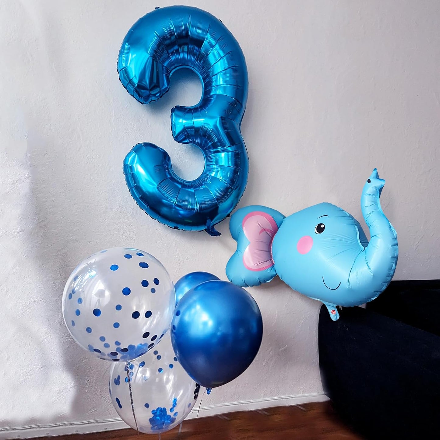 Ballons Lion de 70 cm - Décoration d'animal Ballon Lion – Inclus Ballon & Paille - Vole avec de l’hélium - Ballon Réutilisable de Qualité Supérieure